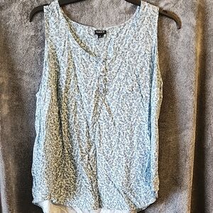 Torrid Blue Sleeveless Women's Top